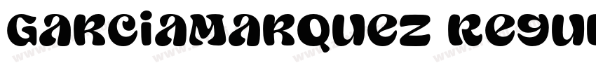 GarciaMarquez Regula字体转换